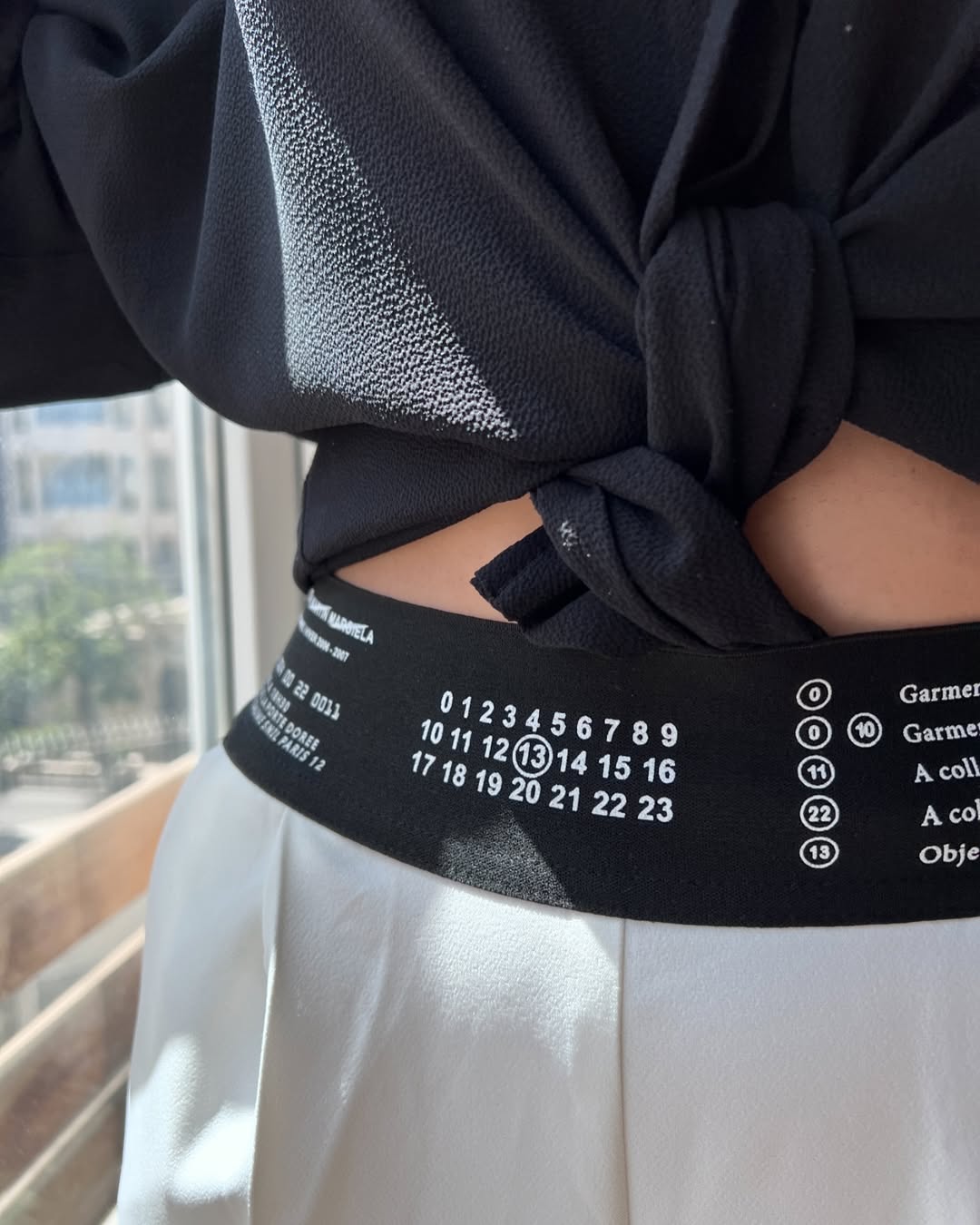 شلوار بگ سفید