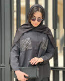 شومیز نگین دار
