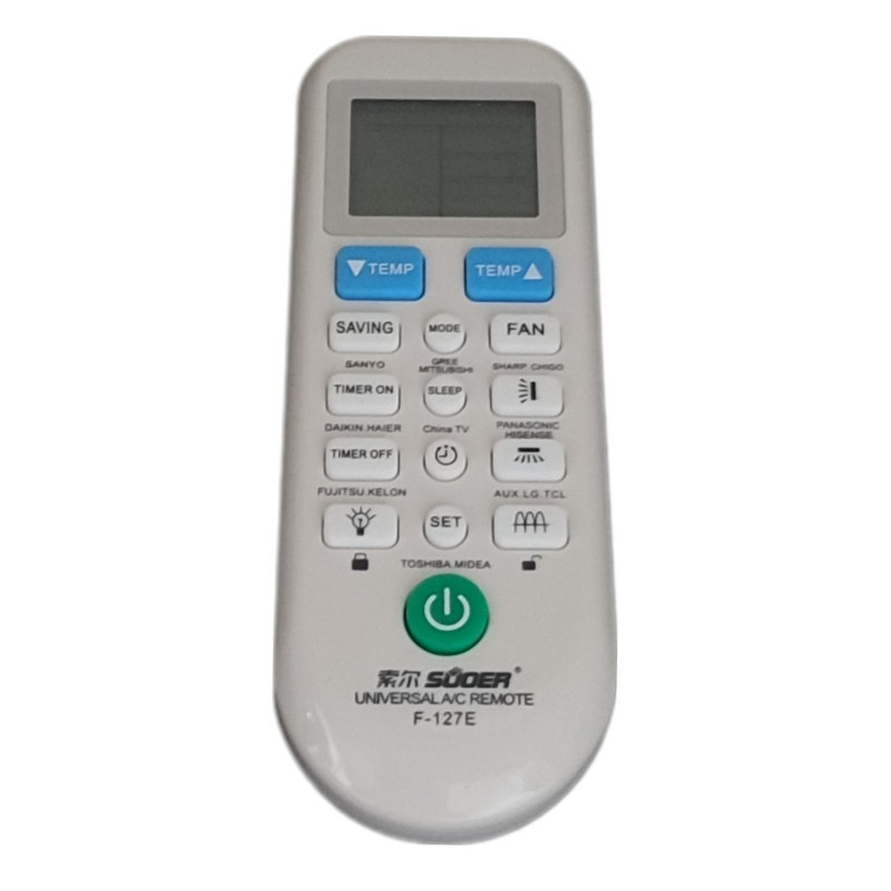 ریموت کنترل همه کاره کولر گازی مدل F127E