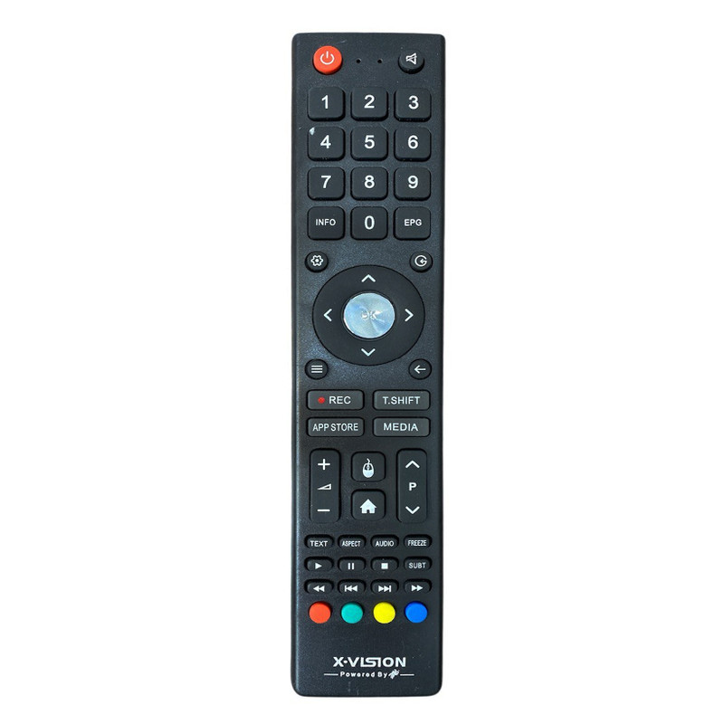 ریموت کنترل تلویزیون ایکس ویژن مدل 4K