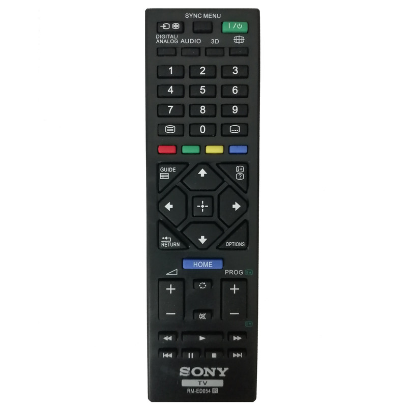 ریموت کنترل تلویزیون سونی مدل RM-ED054