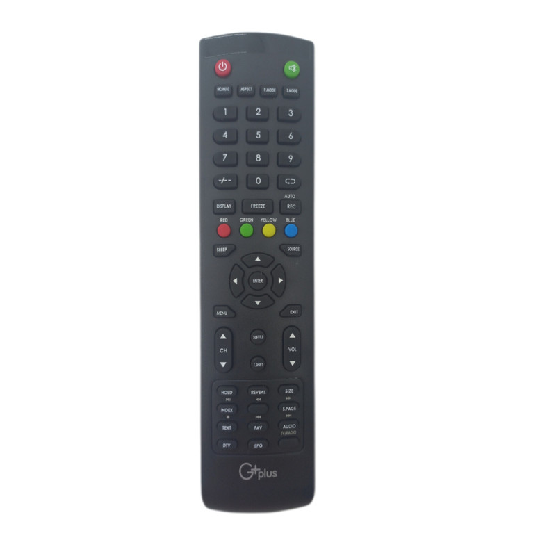 ریموت کنترل تلویزیون جی پلاس مدل ak87643756565643