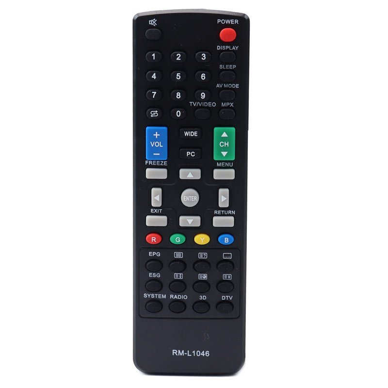 ریموت کنترل تلویزیون شارپ مدل RM-L1046