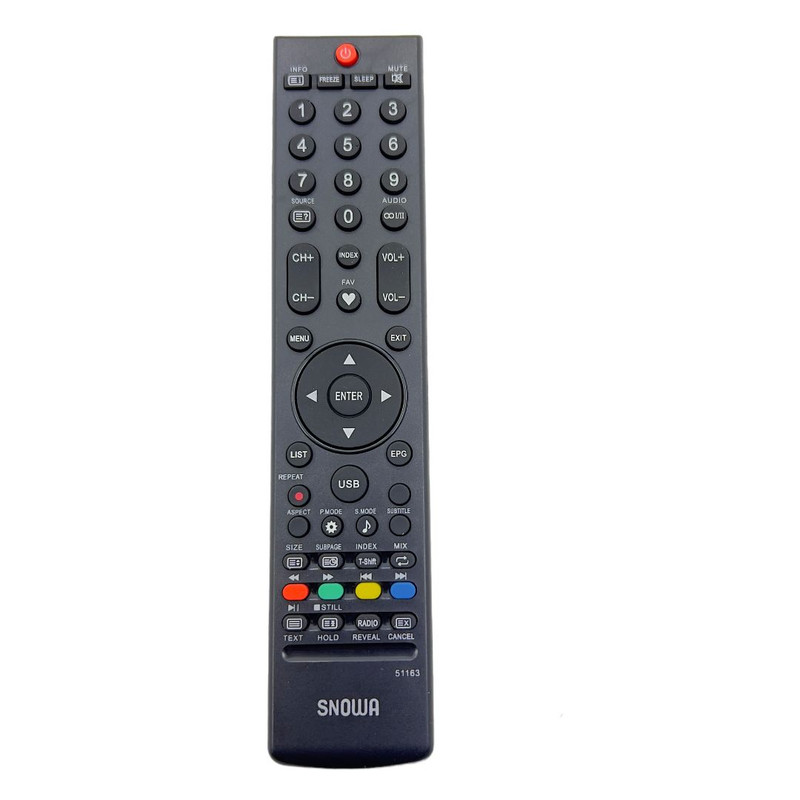 ریموت کنترل تلویزیون اسنوا مدل ak87654231