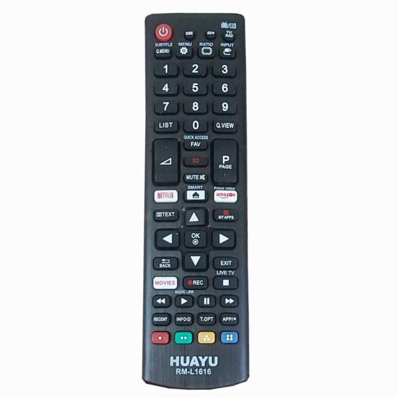 ریموت کنترل تلویزیون  ال جی مدل HMD1616