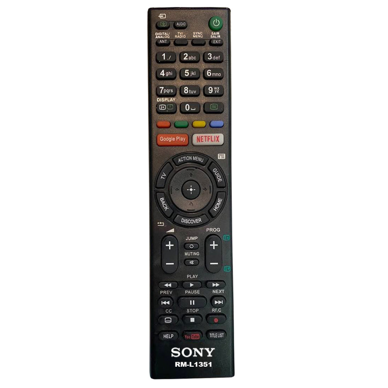 ریموت کنترل تلویزیون مدل RM-L1351 سونی
