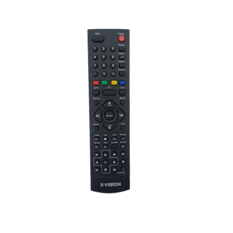 ریموت کنترل تلویزیون ایکس ویژن مدل RSD_7736