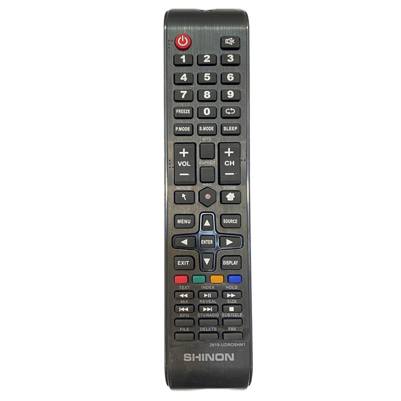 ریموت کنترل تلویزیون شینون مدل SHINON 1078